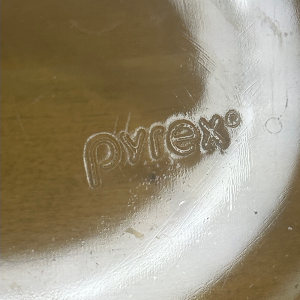 Pyrex 🍔 Clear Oval Glass Dual-Compartment Divided Cooking, Baking, Storage Dish - Picture 3 of 12